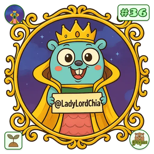 go4.me | LadyLord ⏳ 🌱 | @LadyLordChia image