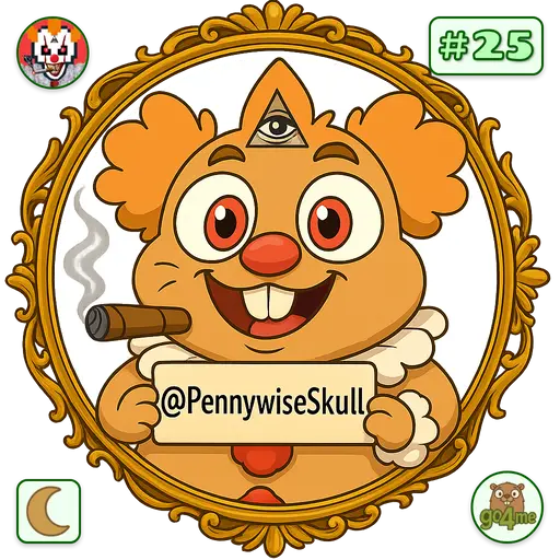 go4.me | 🌱Pennywise🎈🍊= 🫵😹 | @PennywiseSkull image