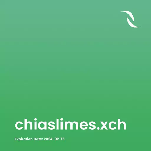 chiaslimes.xch image