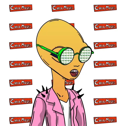 Chia Music Space Aliens #56 image