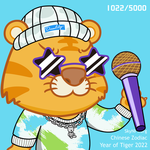 Chinese Zodiac Tiger Year 2022 #1022 image