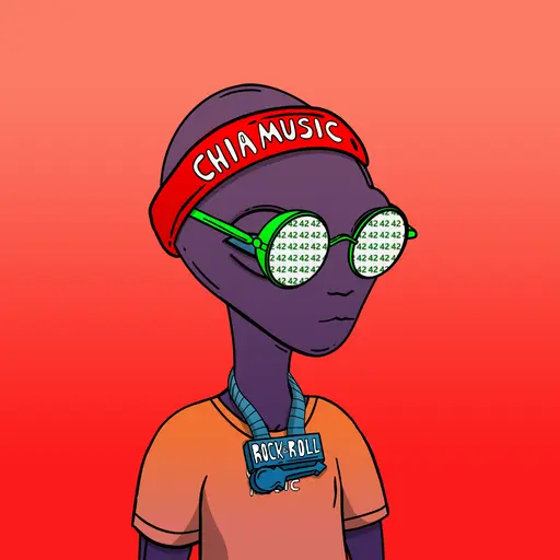 Chia Music Space Aliens #60 image