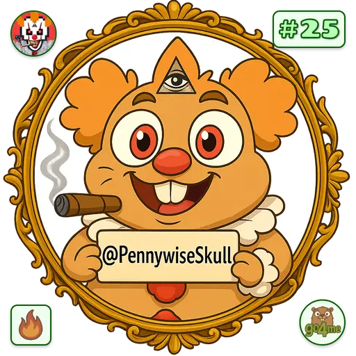 go4.me | 🌱Pennywise🎈🍊= 🫵😹 | @PennywiseSkull image