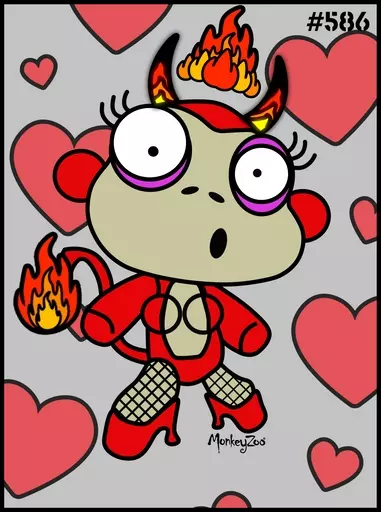 Lil Devil Monkey #586 image