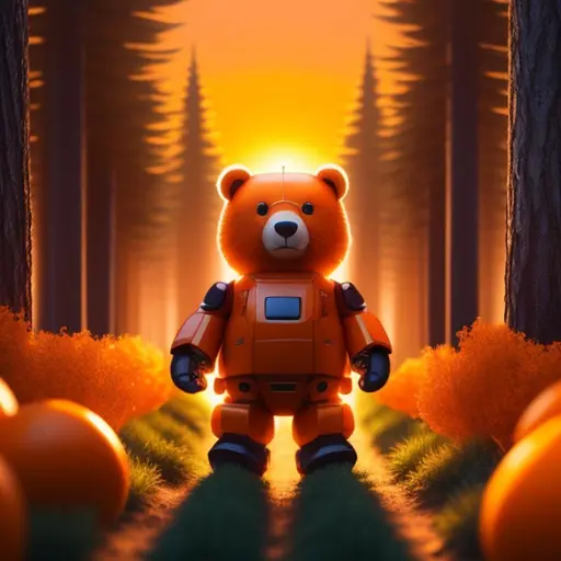 Orange Mech Bear #38 image