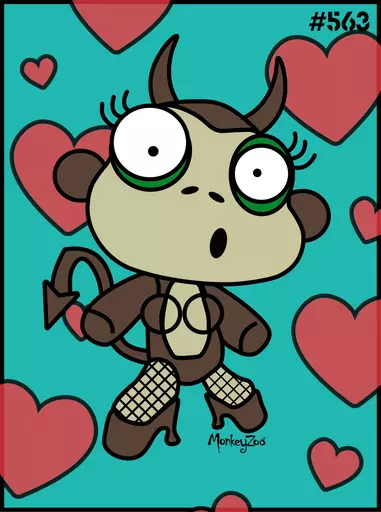 Lil Devil Monkey #563 image