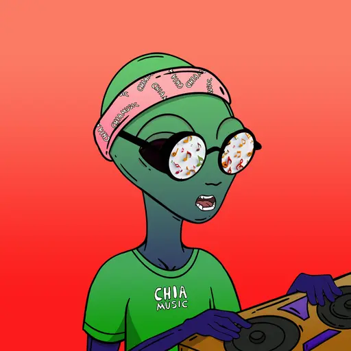 Chia Music Space Aliens #331 image