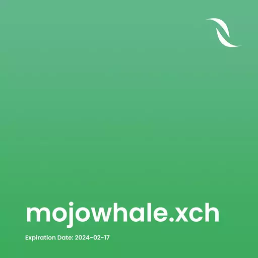 mojowhale.xch image