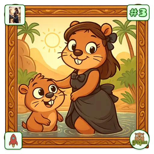 go4sn.app | Oasis Splash: Gopher Portrait | @Honza17Jan image