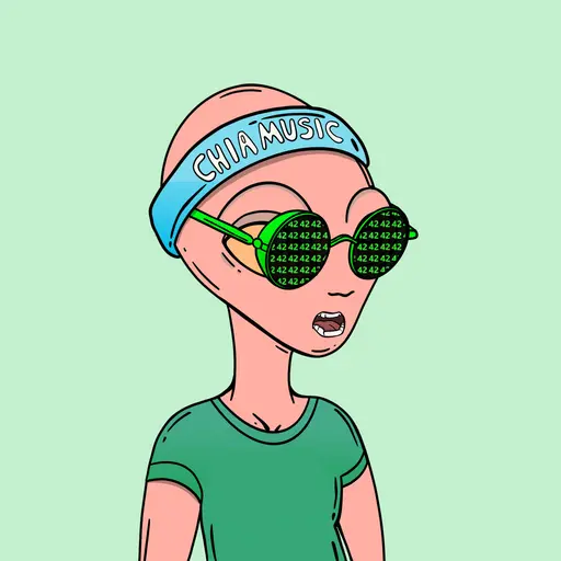 Chia Music Space Aliens #44 image