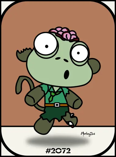 Zombie Monkey #272 image