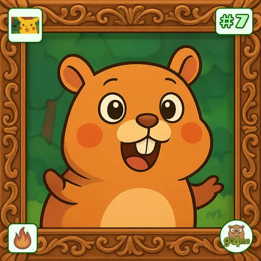 go4sn.app | Framed Forest Gopher | @gigabarney image