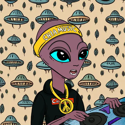 Chia Music Space Aliens #267 image