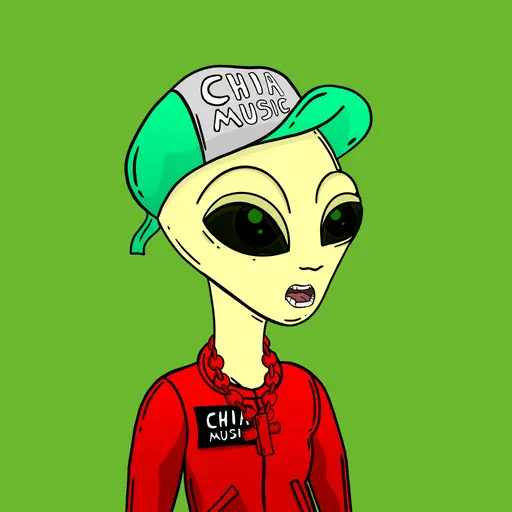 Chia Music Space Aliens #87 image