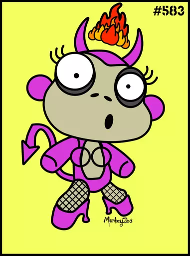 Lil Devil Monkey #583 image