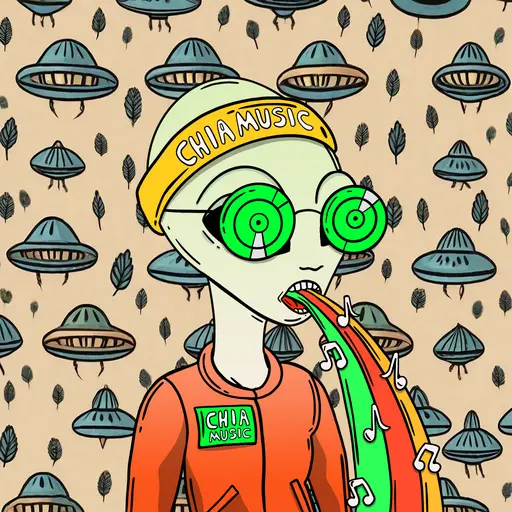 Chia Music Space Aliens #110 image