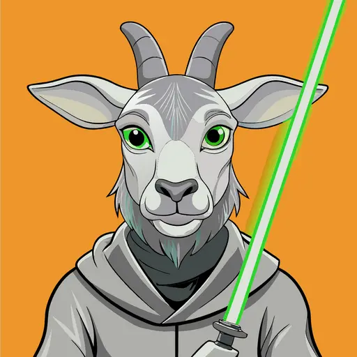 Goat with Light Saber image