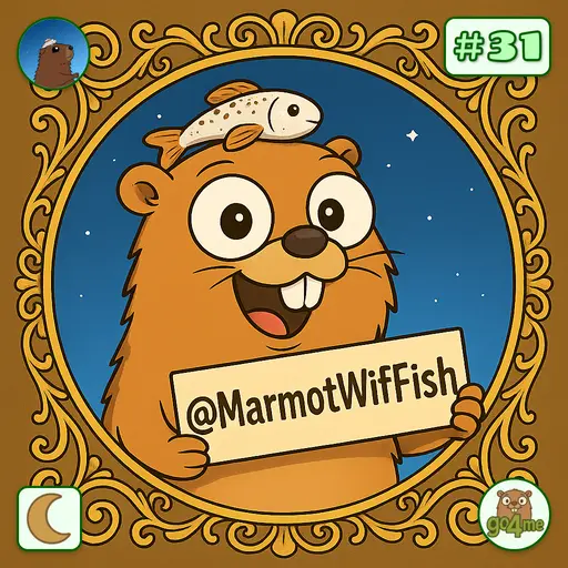 go4.me | Marmot Wif Fish | @MarmotWifFish image