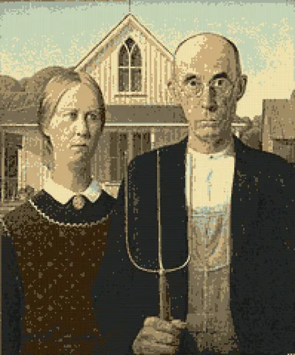 American Gothic image