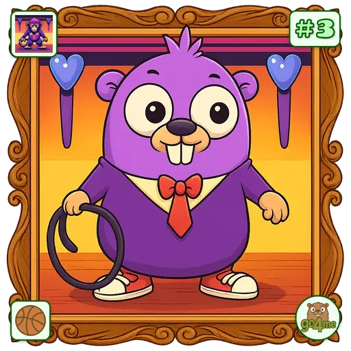 go4sn.app | Ringmaster Gopher Portrait | @ChiaZilla image