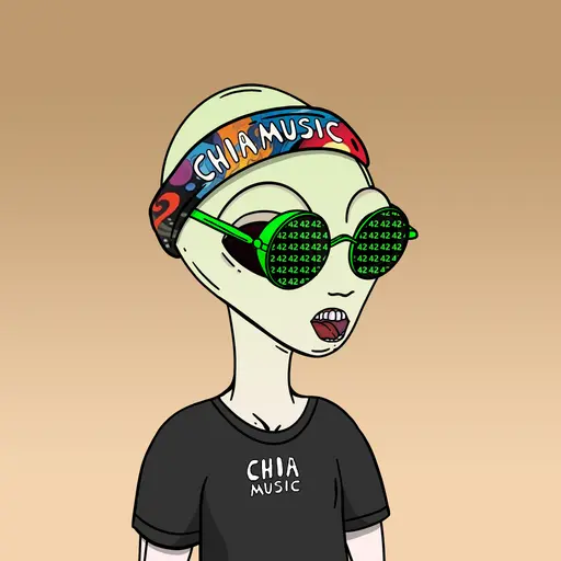 Chia Music Space Aliens #42 image