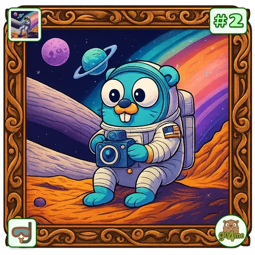 go4sn.app | Spacefaring Gopher Snapshot | @ChenQuuqai image