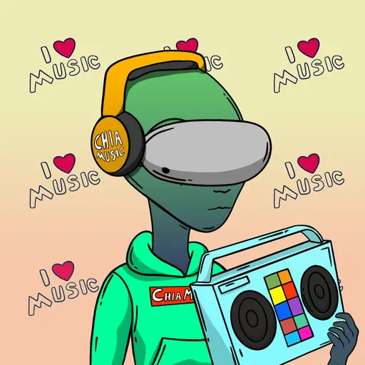 Chia Music Space Aliens #129 image