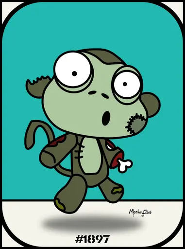 Zombie Monkey #97 image