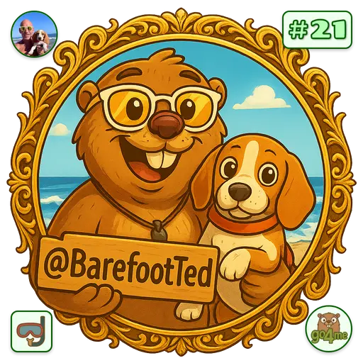 go4.me | 🌱 BAREFOOT TED 👣 ʙᴏʀɴ ᴛᴏ ʀᴜɴ ꜰʀᴇᴇ ɪɴ ᴛʜᴇ 🇺🇸 | @BarefootTed image