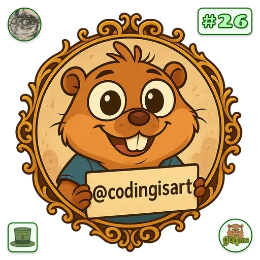 go4.me | codingisart.xch 🌱 | @codingisart image