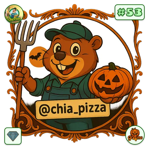 go4.me🎃 | Chia Pizza 🌱🍕 | @chia_pizza image