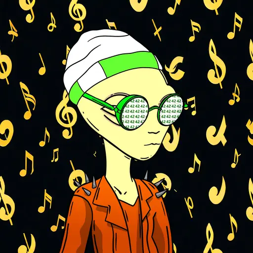 Chia Music Space Aliens #36 image