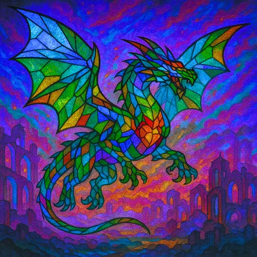 Kaleidoveil Seraph image