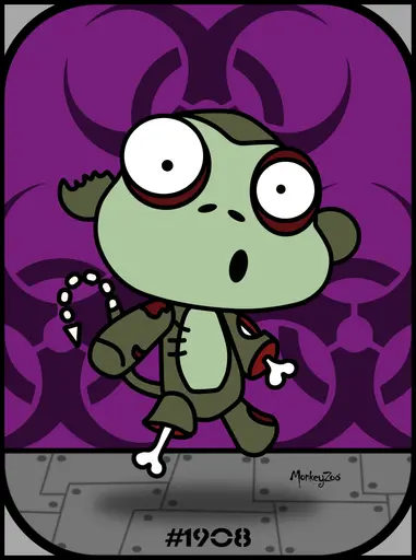 Zombie Monkey #108 image