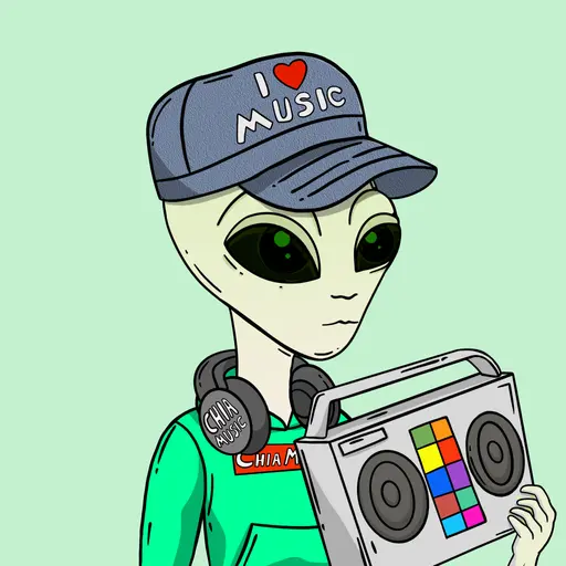 Chia Music Space Aliens #281 image