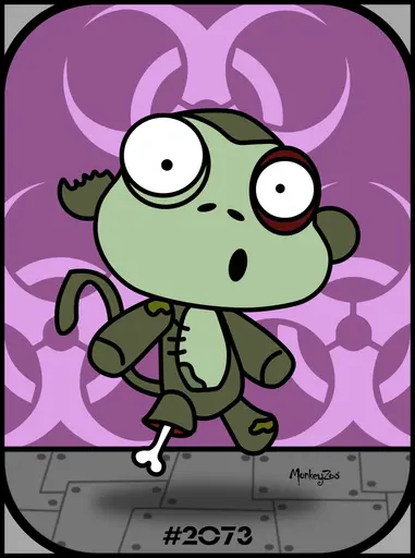 Zombie Monkey #273 image