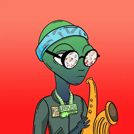Chia Music Space Aliens #167 image
