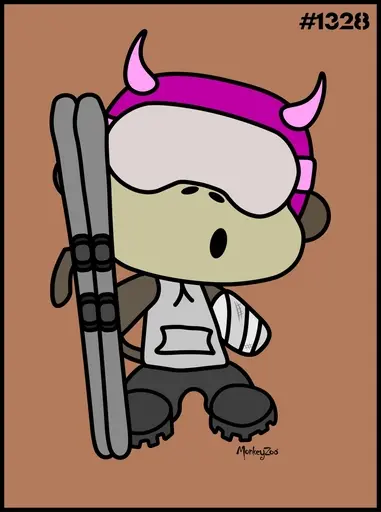 Winter Monkey #128 image