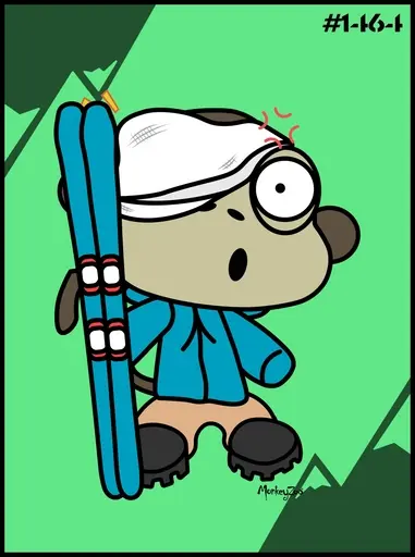Winter Monkey #264 image