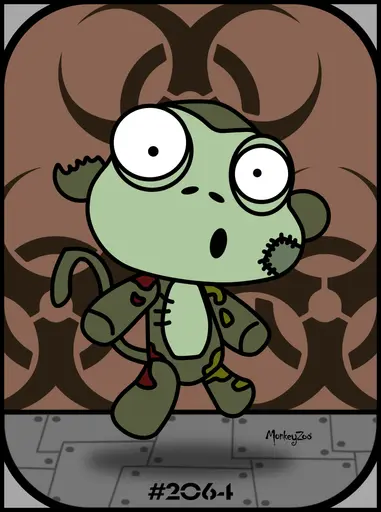 Zombie Monkey #264 image