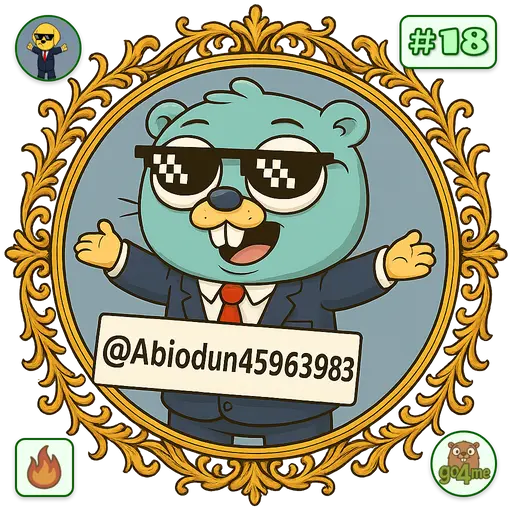 go4.me | Abiodun $GUA 🐺⚔️ | @Abiodun45963983 image