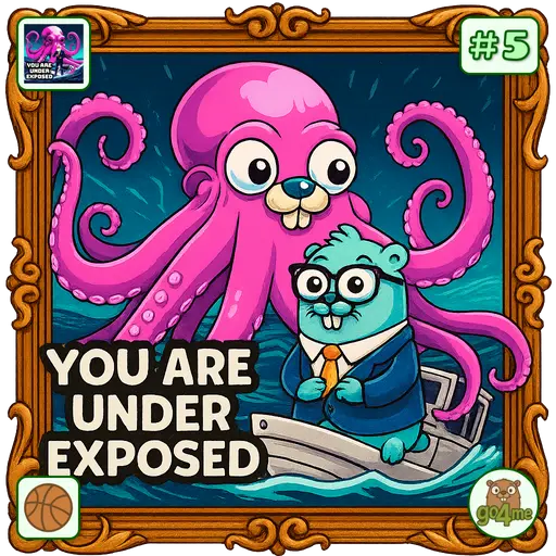 go4sn.app | Underexposed Gopher at Sea | @TheCEOandTheSea image