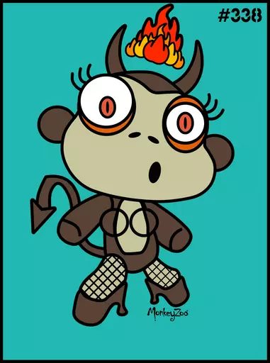 Lil Devil Monkey #338 image