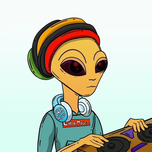 Chia Music Space Aliens #306 image