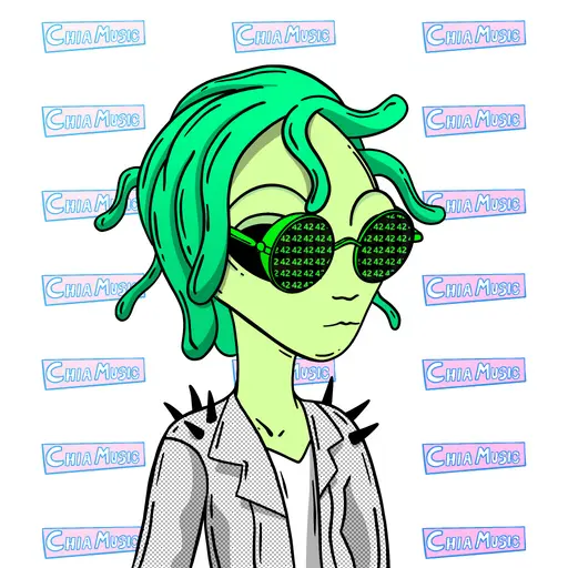 Chia Music Space Aliens #47 image