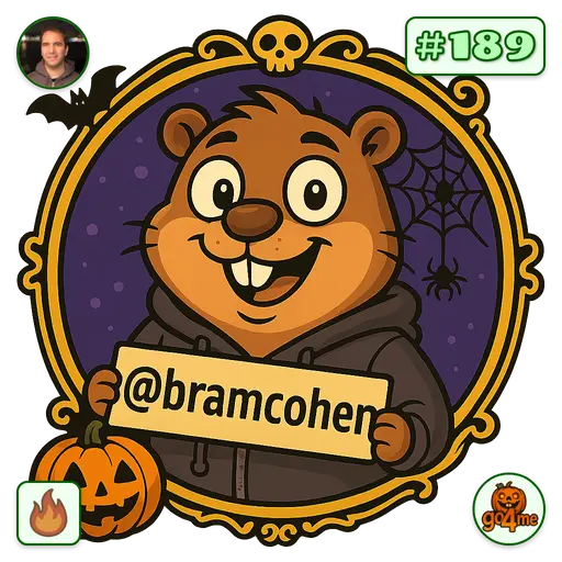 go4.me🎃 | Bram Cohen🌱 | @bramcohen image