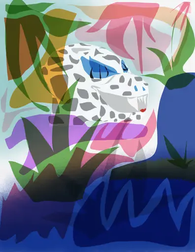 The White Leopard image