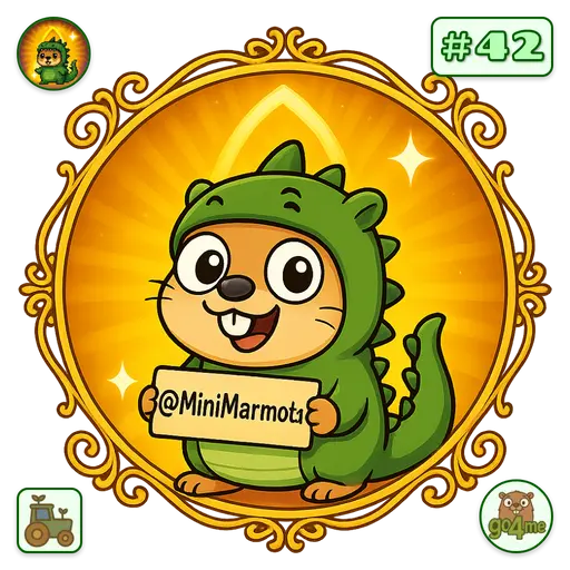 go4.me | 🌱Mini Marmot Millionaire Club🌱 | @MiniMarmots image