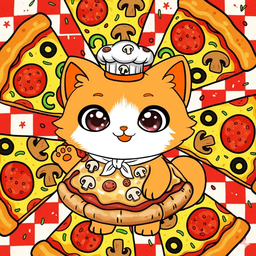 Pizza Cat image