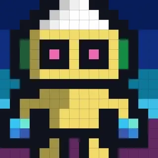 8bit Gold Minion #4 image